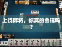 上饒麻將，你真的會玩嗎？