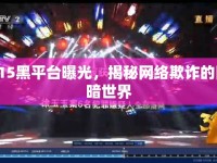 315黑平臺曝光，揭秘網(wǎng)絡(luò)欺詐的陰暗世界