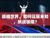巔峰世界，如何征服未知，挑戰(zhàn)極限？