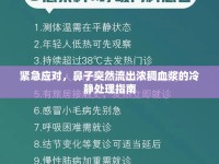 緊急應(yīng)對(duì)，鼻子突然流出濃稠血漿的冷靜處理指南