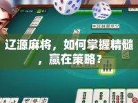 遼源麻將，如何掌握精髓，贏在策略？