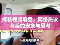 探花視頻麻豆，網(wǎng)絡(luò)熱議背后的現(xiàn)象與思考