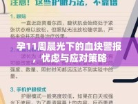 孕11周晨光下的血塊警報，憂慮與應(yīng)對策略