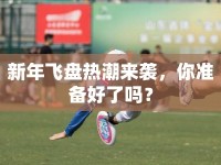 新年飛盤熱潮來襲，你準備好了嗎？
