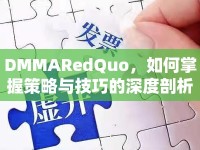 DMMARedQuo，如何掌握策略與技巧的深度剖析？