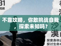 不靠攻略，你敢挑戰(zhàn)自我，探索未知嗎？