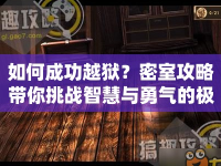 如何成功越獄？密室攻略帶你挑戰(zhàn)智慧與勇氣的極限！