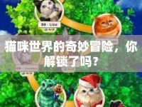 貓咪世界的奇妙冒險，你解鎖了嗎？