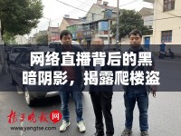 網(wǎng)絡(luò)直播背后的黑暗陰影，揭露爬樓盜竊女主播的驚天黑幕