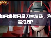 如何掌握網(wǎng)易刀客精髓，稱霸江湖？
