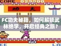 FC功夫秘籍，如何解鎖武林絕學，開啟經(jīng)典之旅？