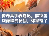 傳奇高手養(yǎng)成記，解鎖游戲巔峰的秘鑰，你掌握了嗎？