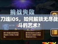 刀魂iOS，如何解鎖無盡戰(zhàn)斗的藝術(shù)？