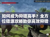 如何成為狩獵高手？全方位獵源攻略助你高效狩獵