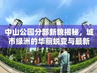 中山公園分部新貌揭秘，城市綠洲的華麗蛻變與最新消息圖
