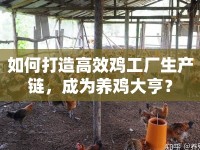 如何打造高效雞工廠生產(chǎn)鏈，成為養(yǎng)雞大亨？