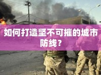 如何打造堅(jiān)不可摧的城市防線？