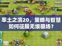 率土之濱20，策略與智慧如何征服無垠疆場？