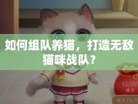 如何組隊(duì)養(yǎng)貓，打造無(wú)敵貓咪戰(zhàn)隊(duì)？