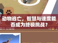 動物逃亡，智慧與速度能否成為終極挑戰(zhàn)？