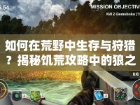 如何在荒野中生存與狩獵？揭秘饑荒攻略中的狼之道