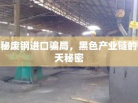 揭秘廢鋼進(jìn)口騙局，黑色產(chǎn)業(yè)鏈的驚天秘密