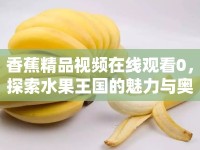 香蕉精品視頻在線觀看0，探索水果王國(guó)的魅力與奧秘