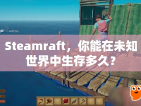 Steamraft，你能在未知世界中生存多久？