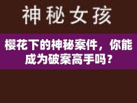 櫻花下的神秘案件，你能成為破案高手嗎？