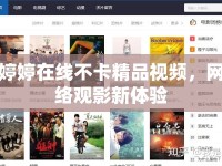 婷婷在線不卡精品視頻，網(wǎng)絡(luò)觀影新體驗(yàn)