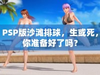 PSP版沙灘排球，生或死，你準備好了嗎？