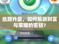 絲路升級(jí)，如何解鎖財(cái)富與榮耀的密鑰？
