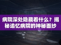 病院深處隱藏著什么？揭秘追憶病院的神秘面紗