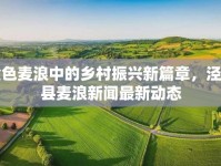 金色麥浪中的鄉(xiāng)村振興新篇章，涇陽縣麥浪新聞最新動態(tài)