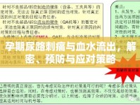 孕期尿路刺痛與血水流出，解密、預(yù)防與應(yīng)對策略