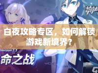 白夜攻略專區(qū)，如何解鎖游戲新境界？