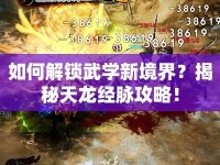 如何解鎖武學(xué)新境界？揭秘天龍經(jīng)脈攻略！