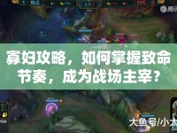 寡婦攻略，如何掌握致命節(jié)奏，成為戰(zhàn)場主宰？