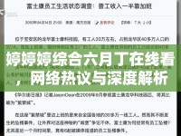 婷婷婷綜合六月丁在線看，網(wǎng)絡(luò)熱議與深度解析