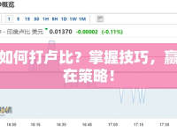 如何打盧比？掌握技巧，贏在策略！