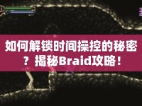 如何解鎖時間操控的秘密？揭秘Braid攻略！