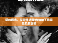 愛的曝光，探索情感深處的BD下載現(xiàn)象及其影響