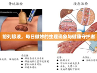 前列腺液，每日微妙的生理現(xiàn)象與健康守護(hù)者