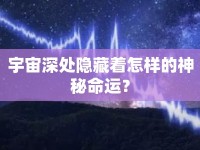 宇宙深處隱藏著怎樣的神秘命運？