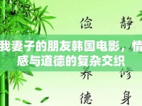 我妻子的朋友韓國(guó)電影，情感與道德的復(fù)雜交織
