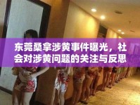 東莞桑拿涉黃事件曝光，社會(huì)對(duì)涉黃問(wèn)題的關(guān)注與反思