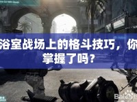 浴室戰(zhàn)場(chǎng)上的格斗技巧，你掌握了嗎？