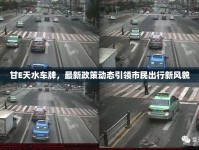 甘E天水車(chē)牌，最新政策動(dòng)態(tài)引領(lǐng)市民出行新風(fēng)貌