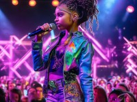 14歲女RAPPER如何征服舞臺(tái)？她的秘密武器是什么？