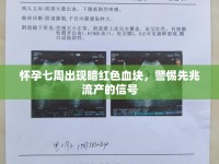 懷孕七周出現(xiàn)暗紅色血塊，警惕先兆流產(chǎn)的信號